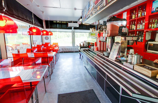 Bus Burger, yritysesittely, virtuaalikierros, Google Street View